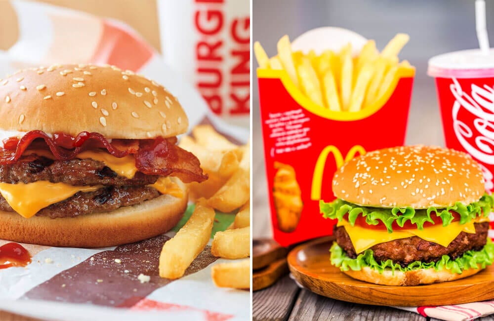 Burger King vs. McDonald’s @Andrey Armyagov / Shutterstock.com